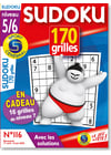 Sudoku 170 Grilles niveau 5/6 Numéro 116