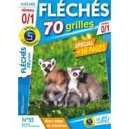 Fléchés 70 Grilles niveau 0/1 Numéro 55