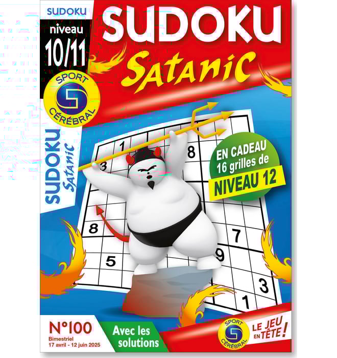 Sudoku Satanic  Numéro 100
