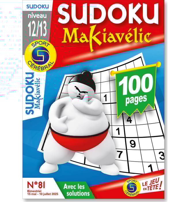 Sudoku Makiavélic Numéro 81 Sudoku Makiavélic Numéro 81