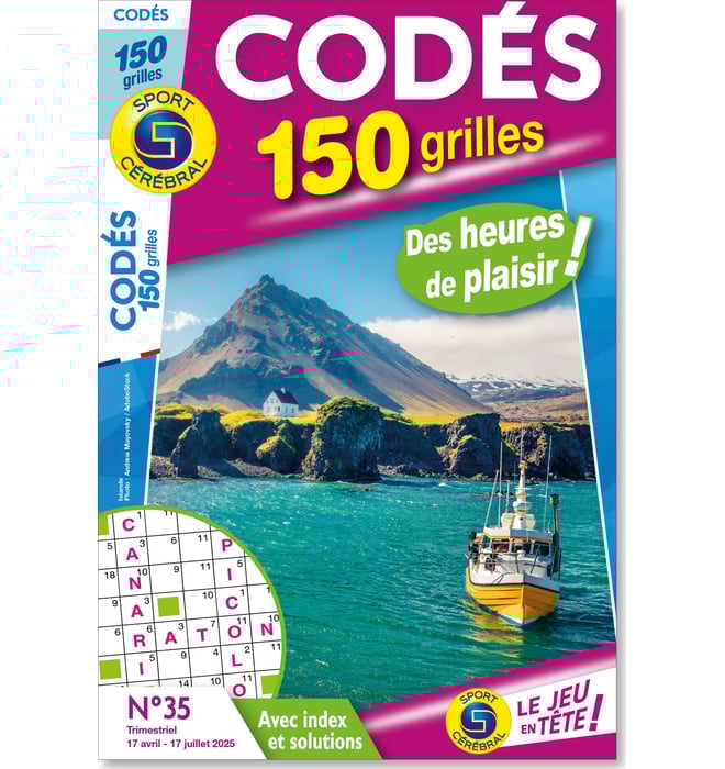 Codés 150 grilles Numéro 35 Codés 150 grilles Numéro 35