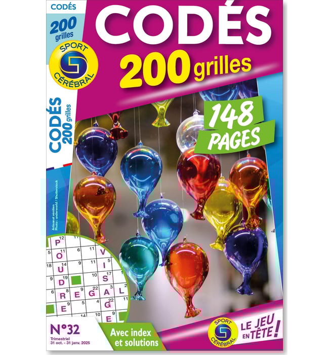 Codés 200 grilles Numéro 32 Codés 200 grilles Numéro 32