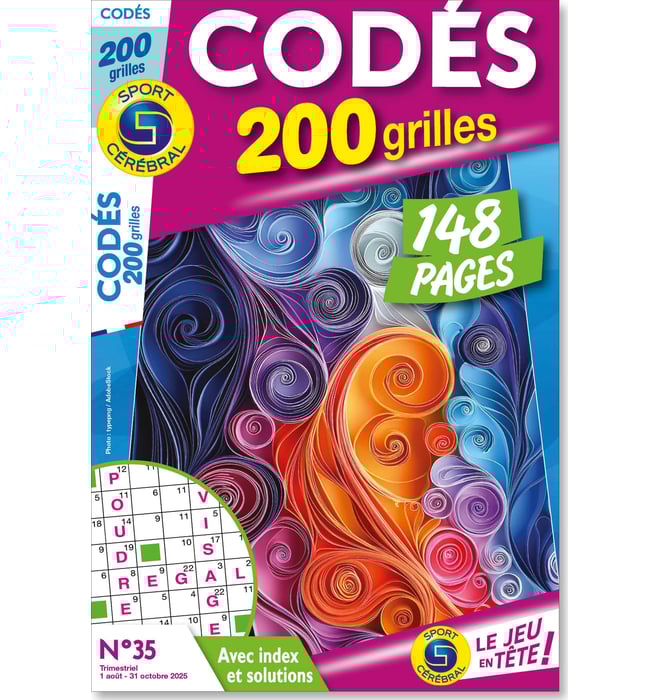 Codés 200 grilles Numéro 35 Codés 200 grilles Numéro 35