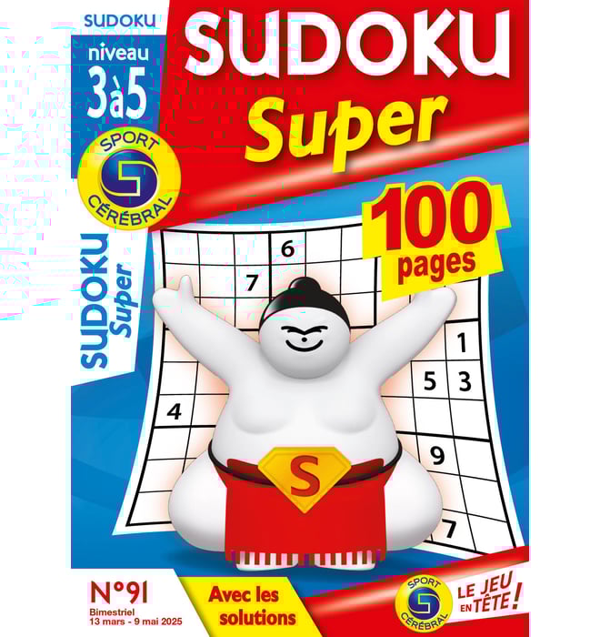 Sudoku Super  Numéro 91