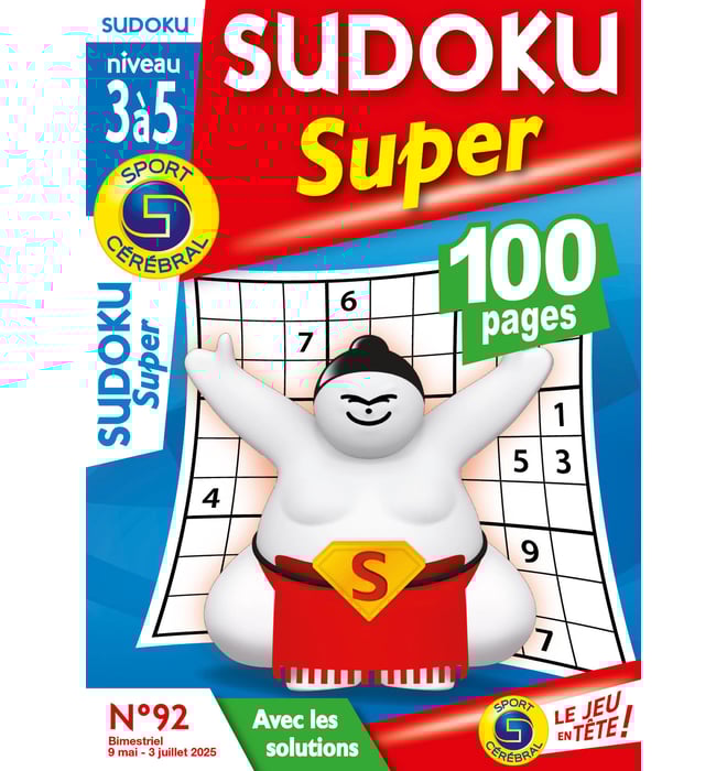 Sudoku Super  Numéro 92