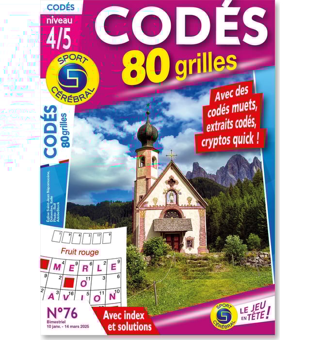 Codés 80 Grilles Niveau 4/5