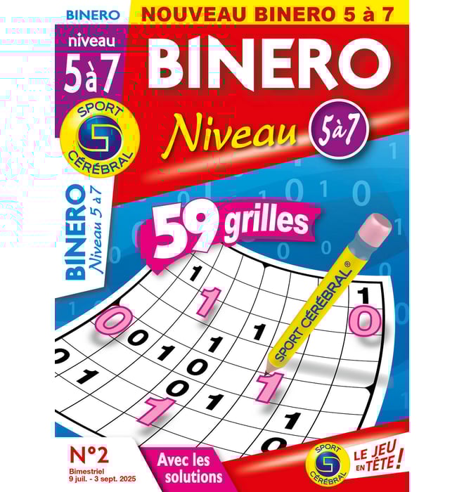 Binero Niveau 5 à 7 Numéro 2