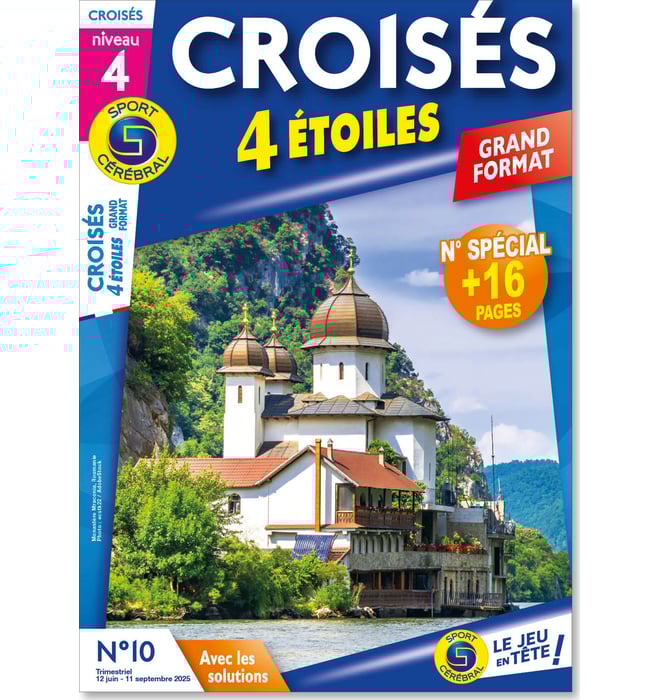 Croisés 4 Étoiles grand format Numéro 10 Croisés 4 Étoiles grand format Numéro 10