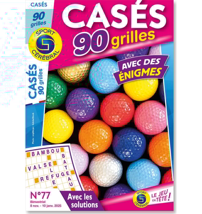 Casés 90 Grilles Numéro 77 Casés 90 Grilles Numéro 77