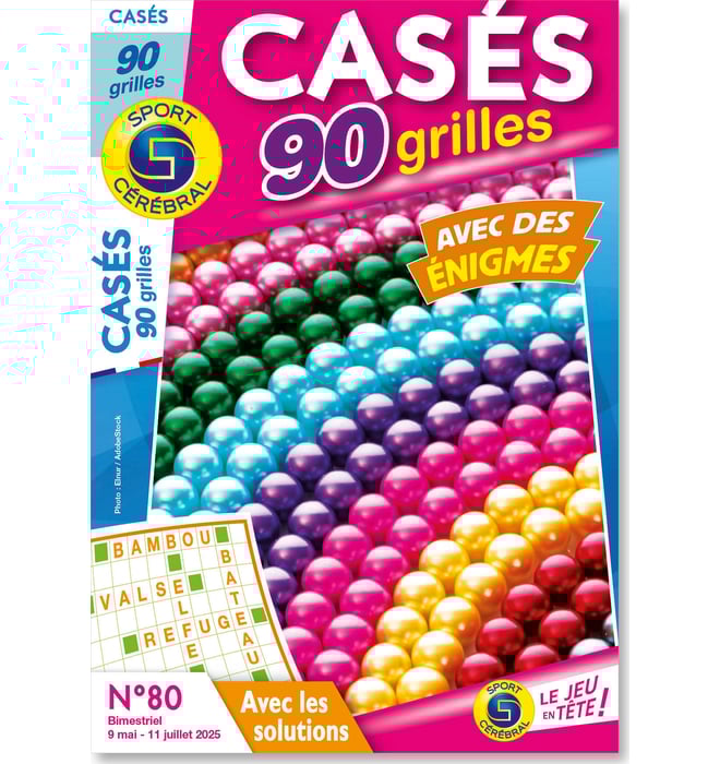 Casés 90 Grilles Numéro 80 Casés 90 Grilles Numéro 80