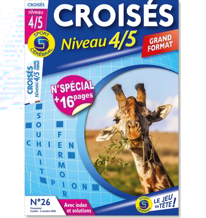 Croisés Niveau 4/5 grand format Numéro 26 Croisés Niveau 4/5 grand format Numéro 26