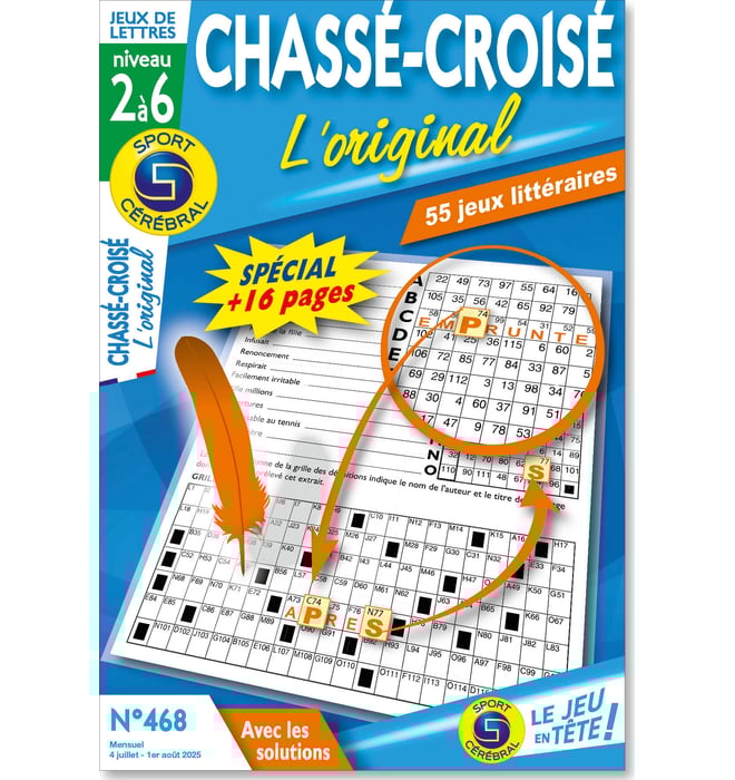 Chassé-croisé L'original Numéro 468 Chassé-croisé L'original Numéro 468