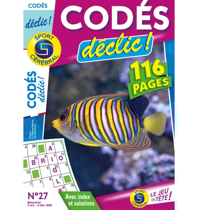 Codés Déclic ! Numéro 27 Codés Déclic ! Numéro 27