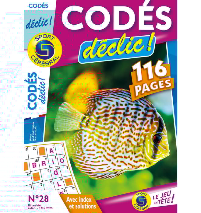 Codés Déclic ! Numéro 28 Codés Déclic ! Numéro 28