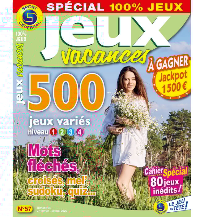 Jeux Vacances Spécial 100% Jeux Numéro 57 Jeux Vacances Spécial 100% Jeux Numéro 57