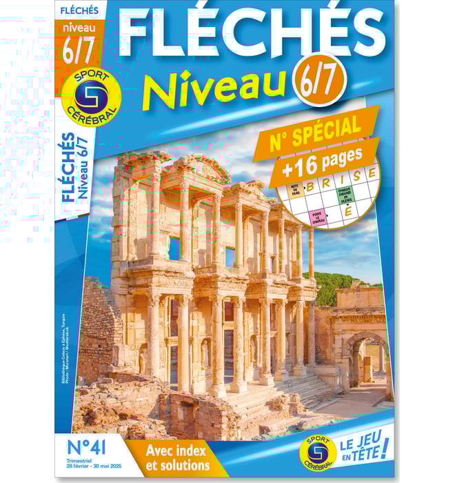 Fléchés Niveau 6/7 Numéro 41 Fléchés Niveau 6/7 Numéro 41