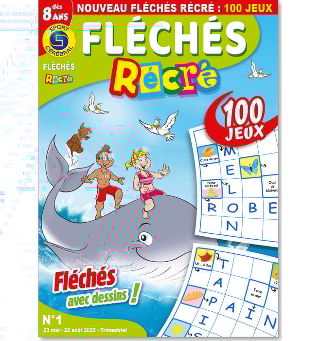 Fléchés récré +8 ans Numéro 1 Fléchés récré +8 ans Numéro 1