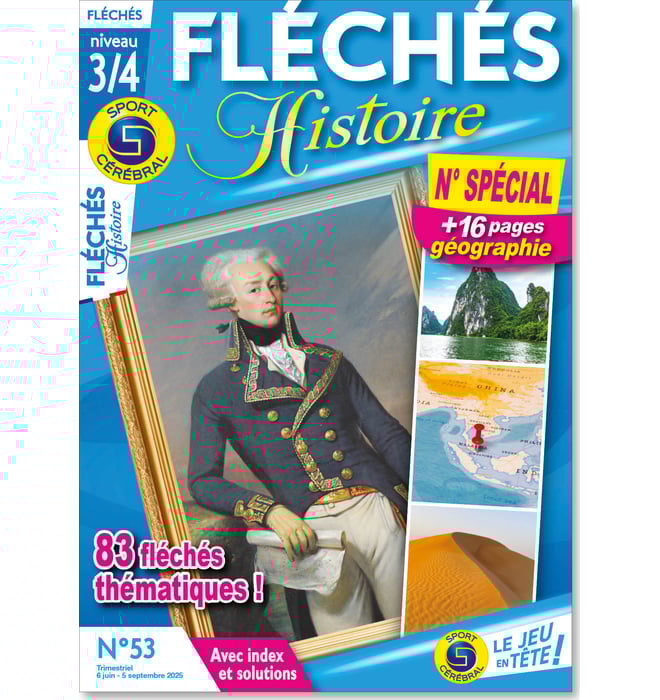 Fléchés Histoire Numéro 53 Fléchés Histoire Numéro 53