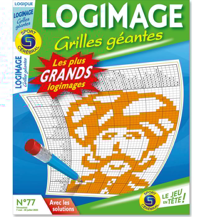 Logimage grilles géantes Numéro 77 Logimage grilles géantes Numéro 77