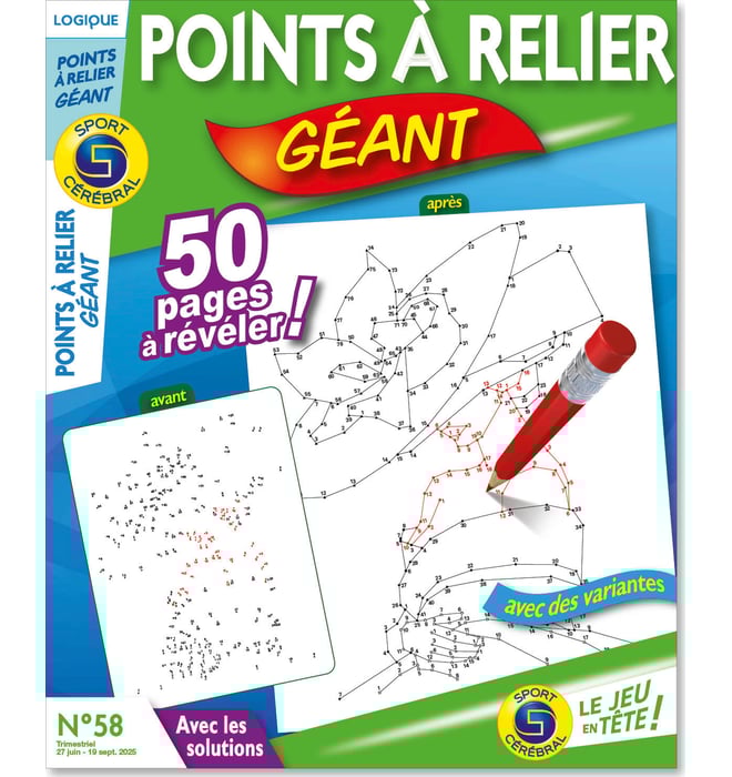 Points à relier Géant Numéro 58 Points à relier Géant Numéro 58