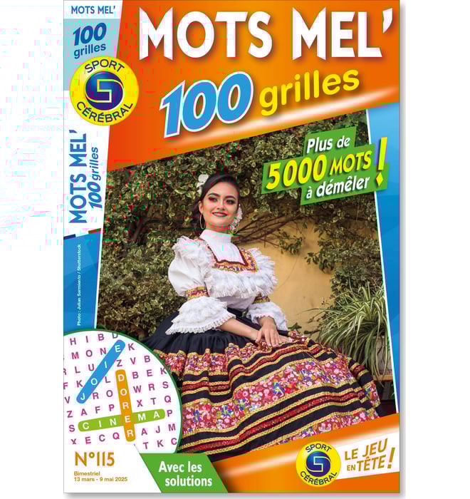 Mots Mel' 100 Grilles Numéro 115 Mots Mel' 100 Grilles Numéro 115