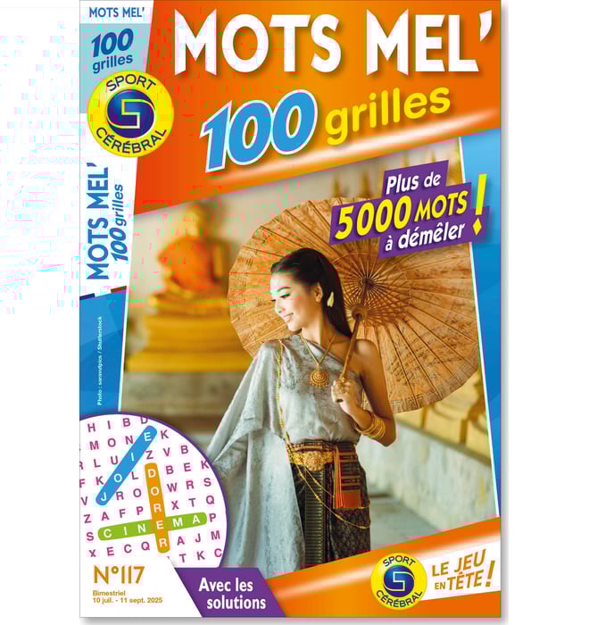 Mots Mel' 100 Grilles Numéro 117