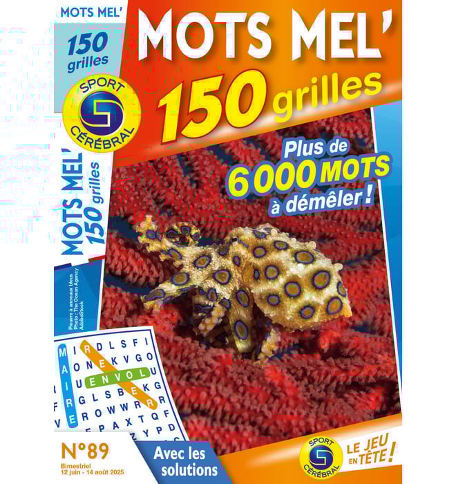 Mots Mel' 150 grilles Numéro 89 Mots Mel' 150 grilles Numéro 89