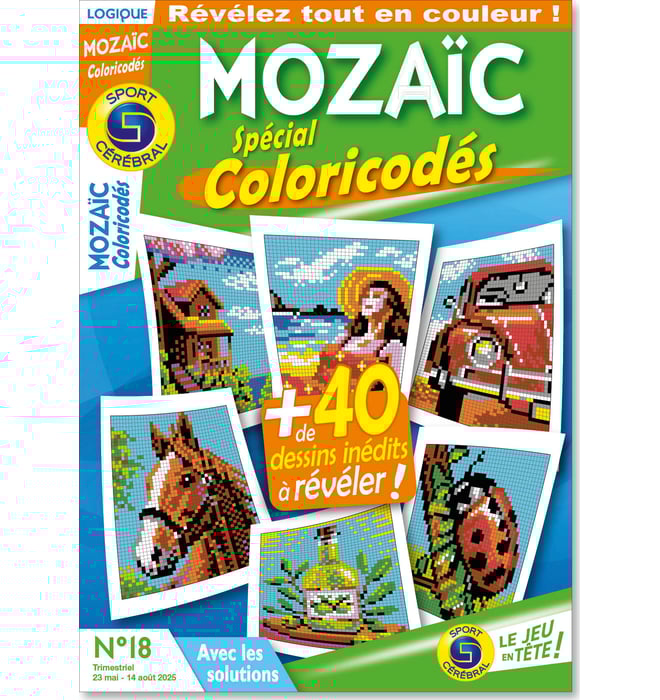 Mozaïc Spécial coloricodés Numéro 18 Mozaïc Spécial coloricodés Numéro 18