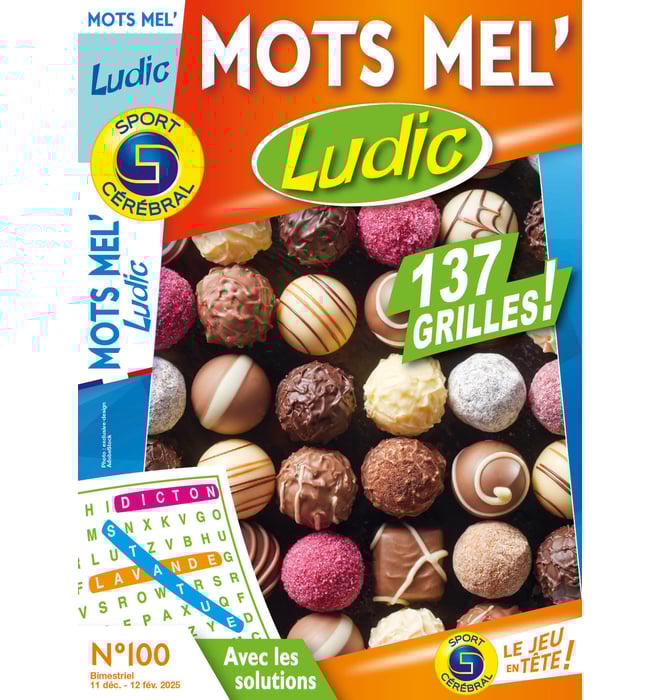 Mots Mel' Ludic Numéro 100 Mots Mel' Ludic Numéro 100