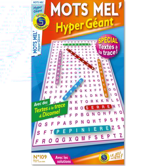 Mots Mel' Hyper Géant Numéro 109 Mots Mel' Hyper Géant Numéro 109