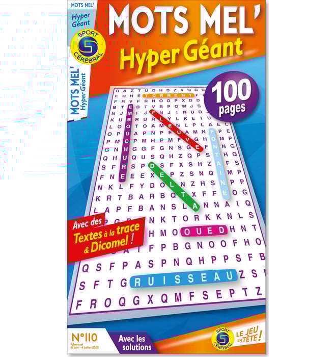 Mots Mel' Hyper Géant Numéro 110 Mots Mel' Hyper Géant Numéro 110