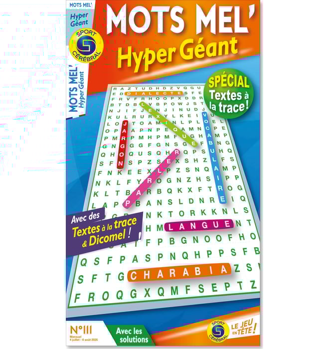 Mots Mel' Hyper Géant Numéro 111 Mots Mel' Hyper Géant Numéro 111