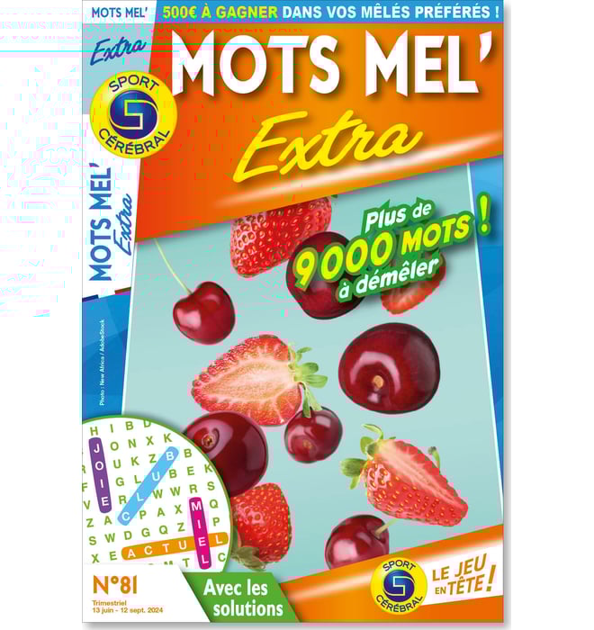 Mots Mel' Extra Numéro 81 Mots Mel' Extra Numéro 81