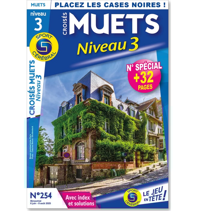 Croisés Muets niveau 3 Numéro 254 Croisés Muets niveau 3 Numéro 254