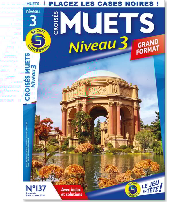 Croisés Muets niveau 3 grand format Numéro 137 Croisés Muets niveau 3 grand format Numéro 137