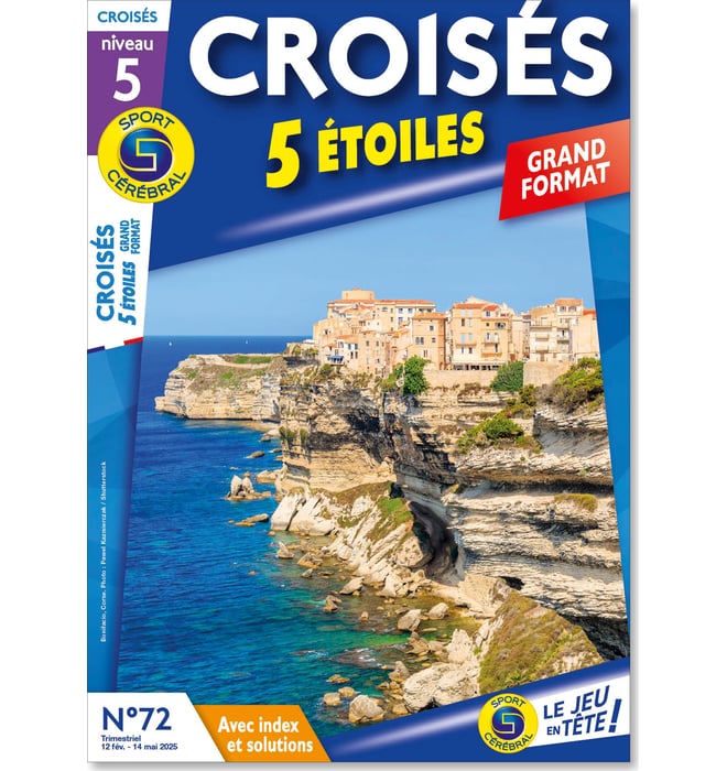 Croisés 5 Étoiles grand format Numéro 72 Croisés 5 Étoiles grand format Numéro 72