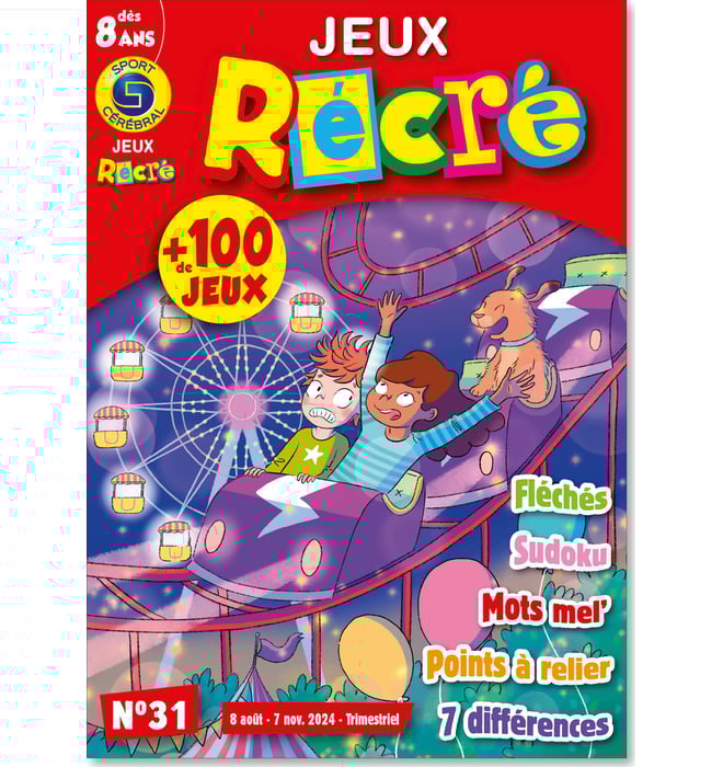 Jeux récré Numéro 31 Jeux récré Numéro 31