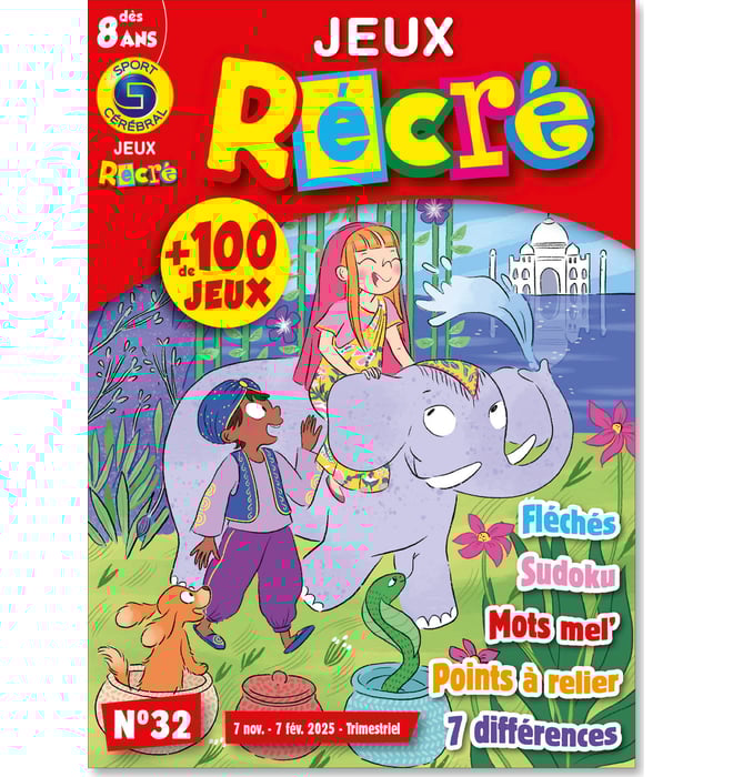 Jeux récré Numéro 32 Jeux récré Numéro 32