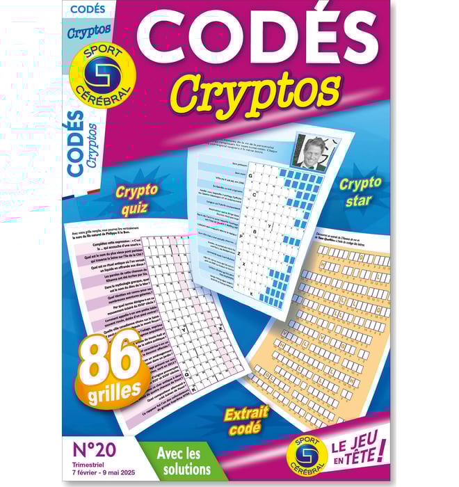 Codés Cryptos Numéro 20 Codés Cryptos Numéro 20