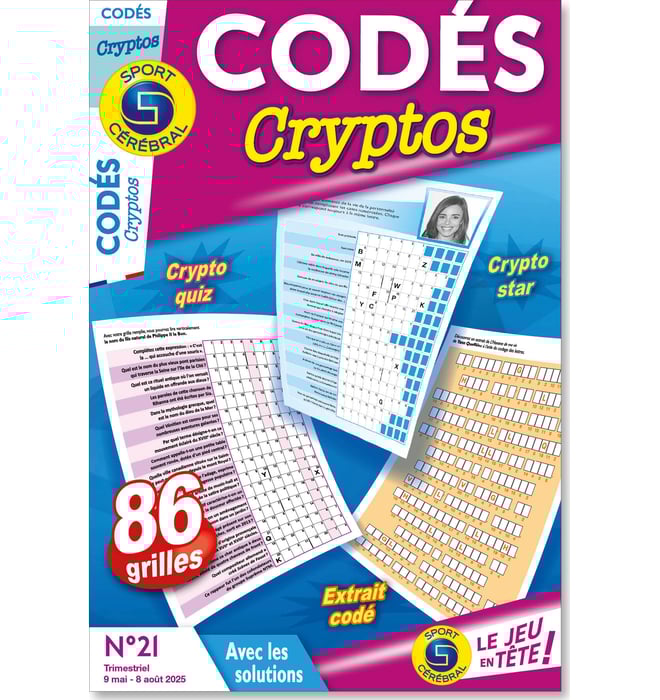 Codés Cryptos Numéro 21 Codés Cryptos Numéro 21