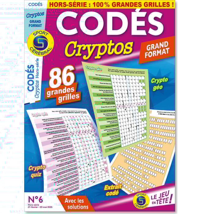 Codés Cryptos grand format
