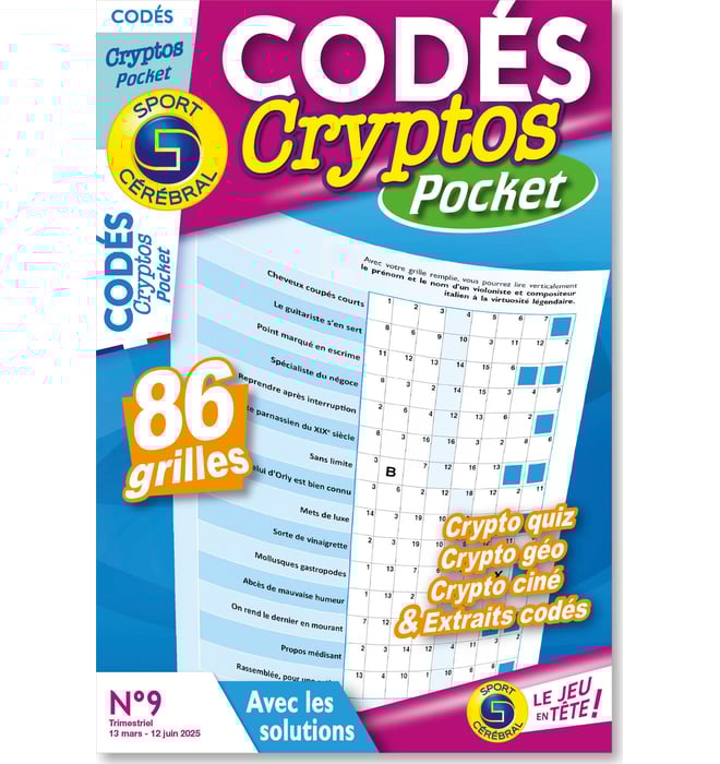 Codés Cryptos Pocket