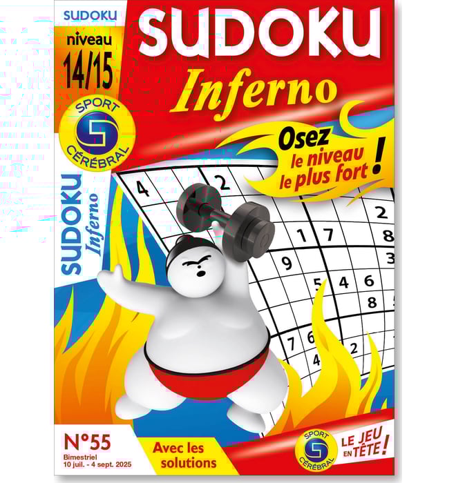 Sudoku Inferno Numéro 55
