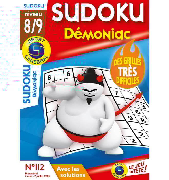 Sudoku Démoniac Numéro 112 Sudoku Démoniac Numéro 112