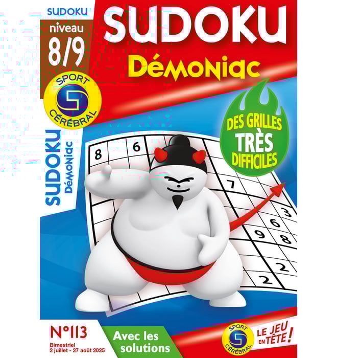 Sudoku Démoniac Numéro 113 Sudoku Démoniac Numéro 113