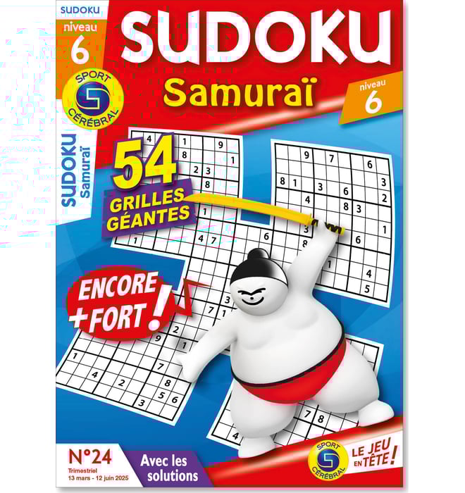 Sudoku Samuraï niveau 6 Numéro 24 Sudoku Samuraï niveau 6 Numéro 24