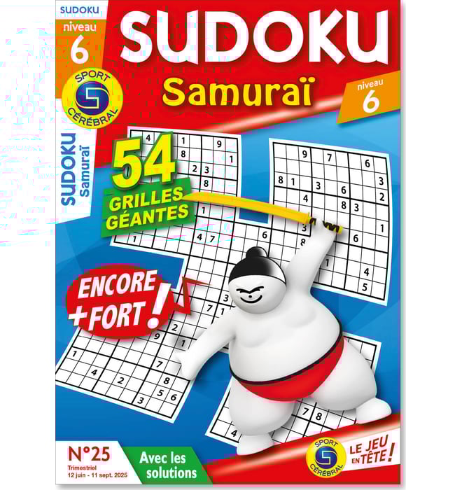 Sudoku Samuraï niveau 6