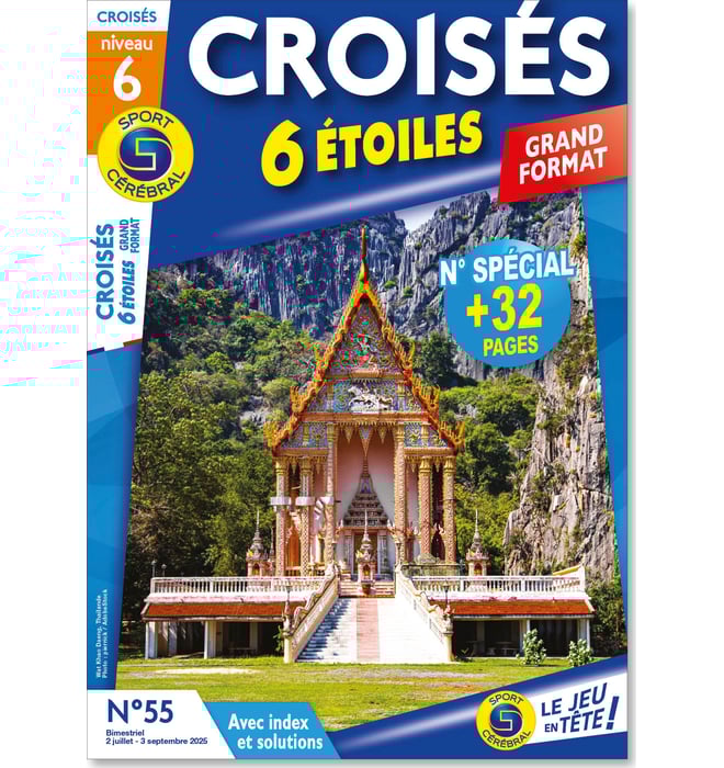 Croisés 6 Étoiles grand format Numéro 55