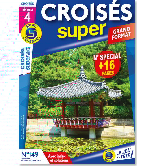 Croisés Super grand format Numéro 149 Croisés Super grand format Numéro 149