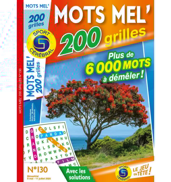 Mots Mel' 200 Grilles Numéro 130 Mots Mel' 200 Grilles Numéro 130